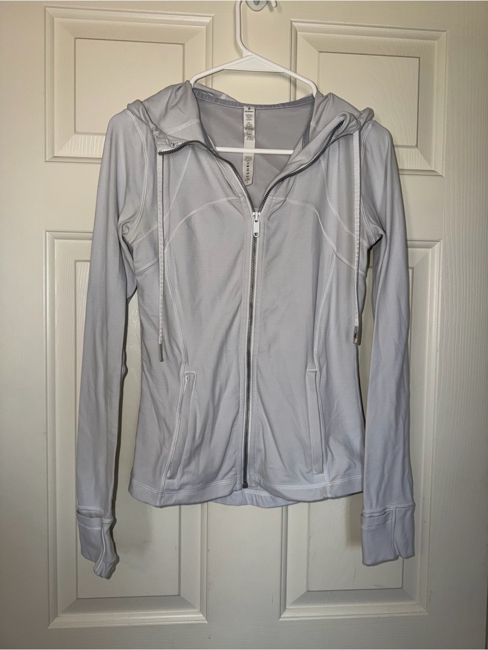 White Lululemon Define Jacket - size 6